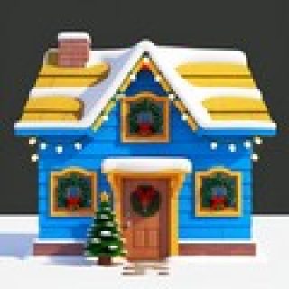 jeu de memoire sur les maisons de noël image numéro 1